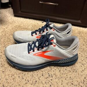Brooks Adrenaline GTS Running Shoes - Gray and Blue